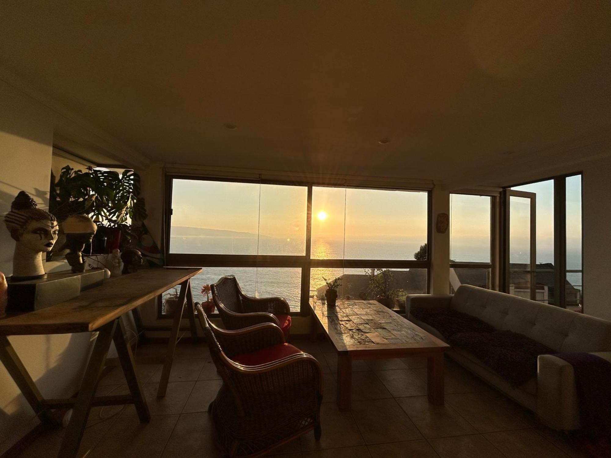 Departamento En Renaca Con Hermosa Vista Al Mar *